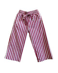 SEEKER STRIPE PANTS • CHERRY