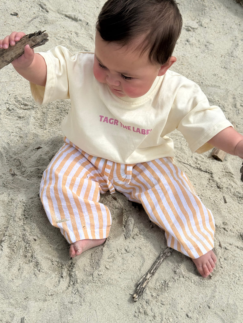 SEEKER STRIPE PANTS • CITRUS