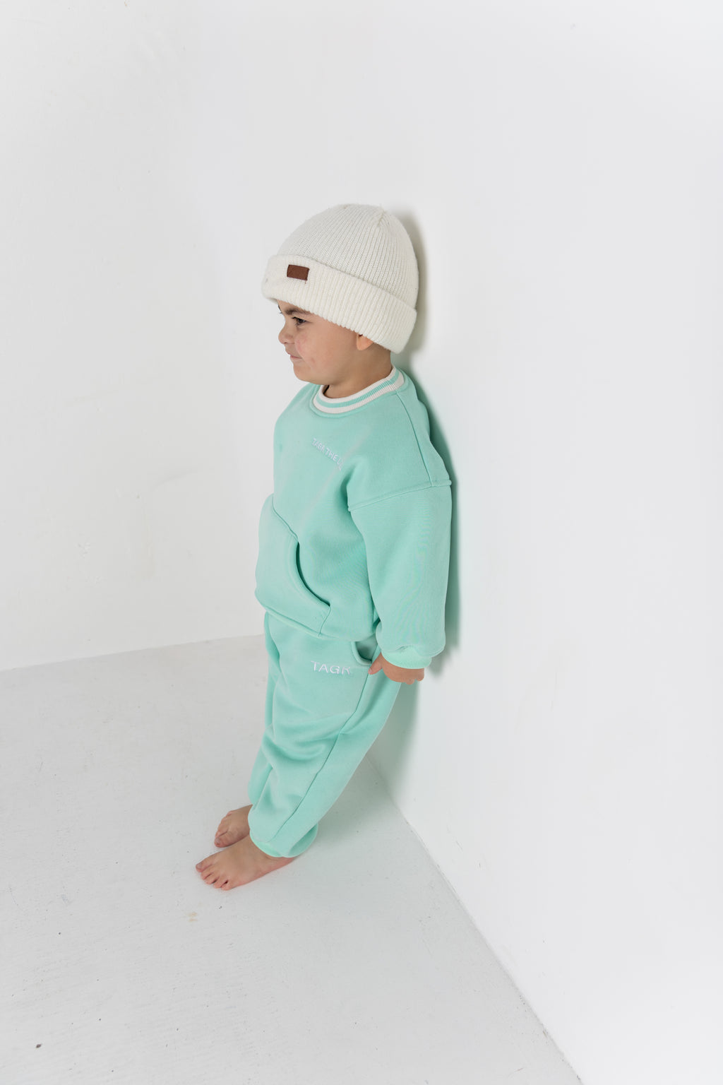 CLOUD CREW TRACKSUIT - AQUA