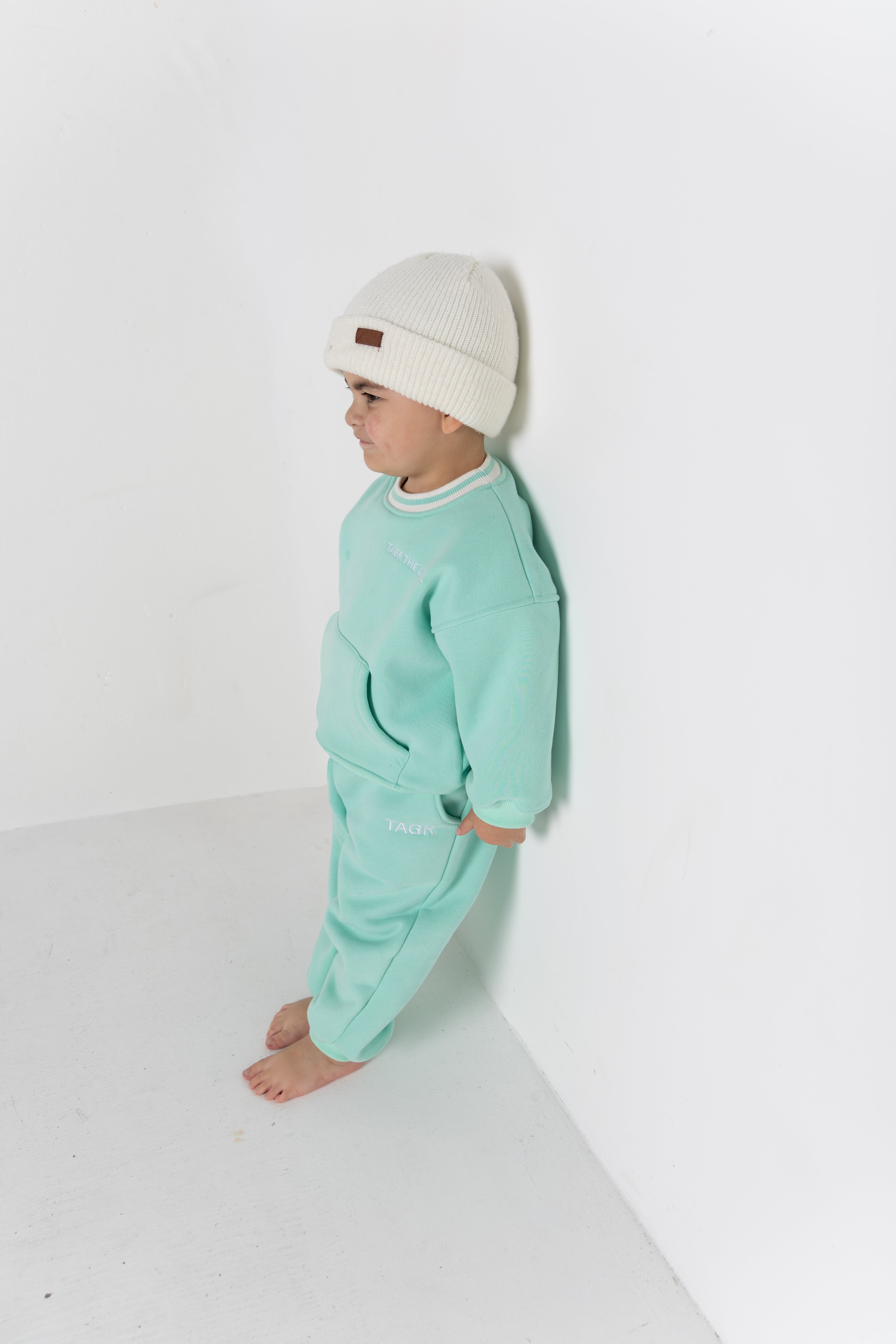 CLOUD CREW TRACKSUIT - AQUA