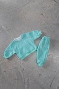 CLOUD CREW TRACKSUIT - AQUA
