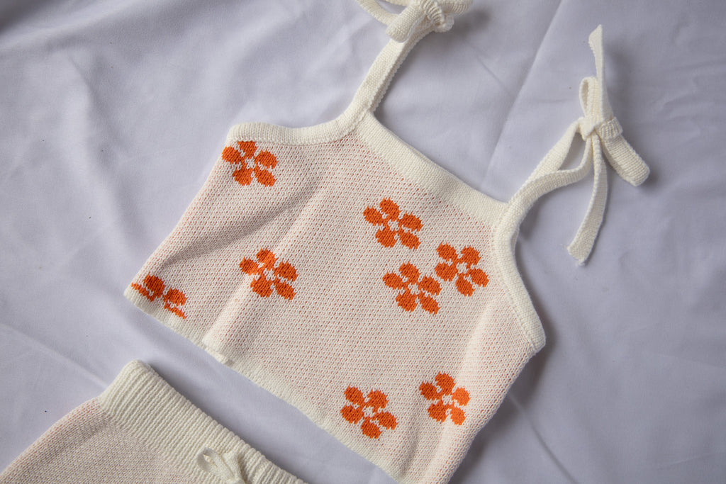 DAISY KNITTED SET